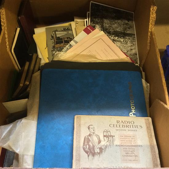 Box of ephemera